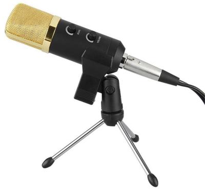 China BM-100FX USB Microphone Studio Condenser Recording Handheld Microphone with Mount Stand with Windscreen for Studio Recording Network Singing for sale