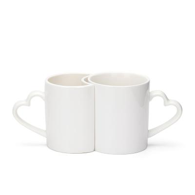 China Stocked 11OZ Sublimation Vacuum Torque Mugs White Coated For Heat Transfer for sale