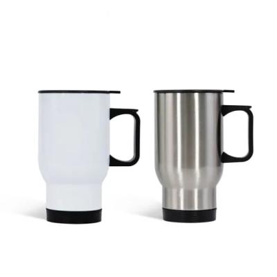 China High Quality Stocked 450ml Sublimation Stainless Steel Car Mug for sale