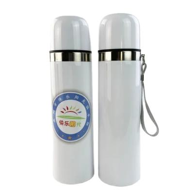 China 500ml Stainless Steel Vacuum Bottle Sublimation Thermos Stocked Flask for sale