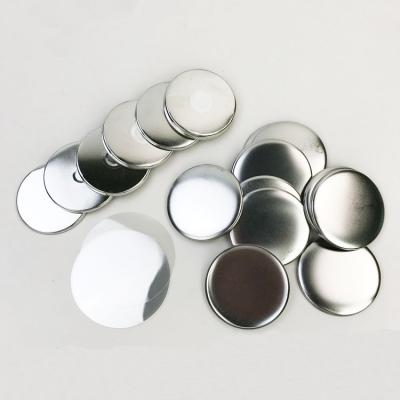 China 58mm Blank High Quality Metal Fridge Magnets For Sale 200 Sets Per Pack Button Pin Badges for sale