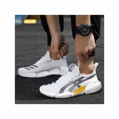 China PVC KAIJIANG Men Steal Knit Sports Shoes Men Sports Shoes Women Mesh Casual Shoes for sale