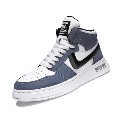 China CUSHIONING the opening season of men's shoes fashion small white students high top casual panel shoes for sale