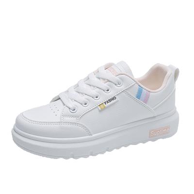 China Cheap Steel Toe Women's Casual Shoes Women Shoes 2021 Fashion Summer White Sports Shoes for sale