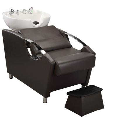 China Wholesale Modern Shampoo Bed Barber Shop Shampoo Chair Hair Washing Unit QZ-JX27W-1 for sale