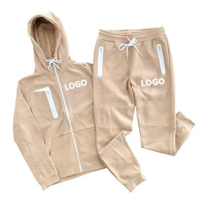 China Fashion QUICK DRY QUICK DRY Casual Sportswear Hooded and Pant Sweater Men Tracksuit Two Piece Set Set for sale