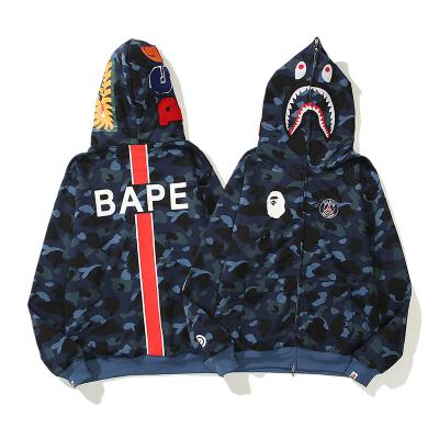 China Bape Shark Breathable Bape Hoodies Fashion Brand Cotton Sweatshirt Wholesalers Warm Fashion Sweatshirt For Men for sale