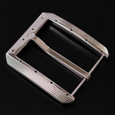 China Pin Buckle New Style 304 Stainless Steel Belt Pin Buckle Single Pin Buckle Metal Buckle Perforated Pure Steel Belt Pin Buckle for sale