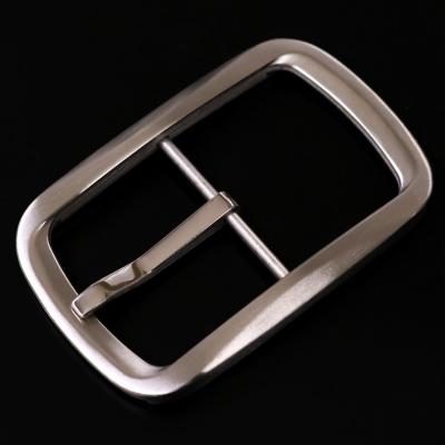 China Pure Steel Pin Buckle 304 Stainless Steel Belt Buckle Pin Head Pin Buckle Series Belt Buckle Single Head Perforated Belt 35mm for sale