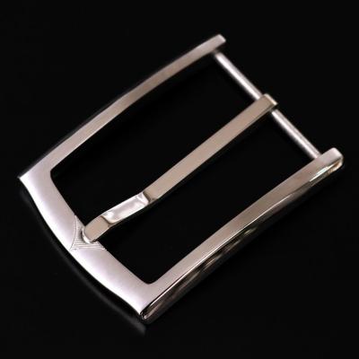 China Belt Buckle Pin Buckle Head 304 Stainless Steel Head Pin Buckle Men Belt Buckle Factory All Steel Main Clip 3.5cm Pocket Pants Buckle for sale