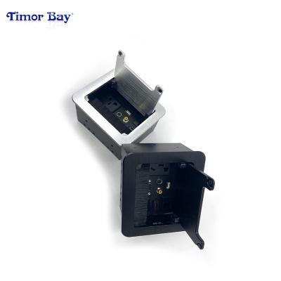 China Easy Installation Commercial Universal Power Socket Slide Up Table Power Socket Factory Supply Flip Up Power Socket for sale