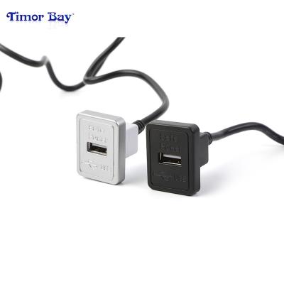 China Hot Selling Easy Installation Smart Recessed Fast Charging Charger USB Socket Wall Outlet With USB for sale