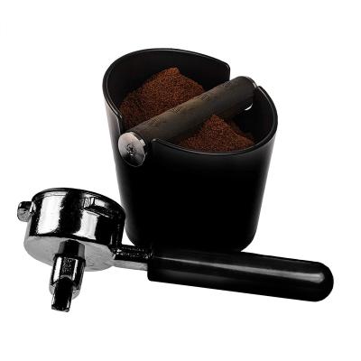 China Sustainable Bartender Tools Plastic Coffee Residue Blow Box With Removable Blow Bar for sale