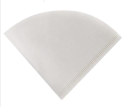 China Fashionable White Color V60 Coffee Filter Paper Cone Shape Filter Paper for sale