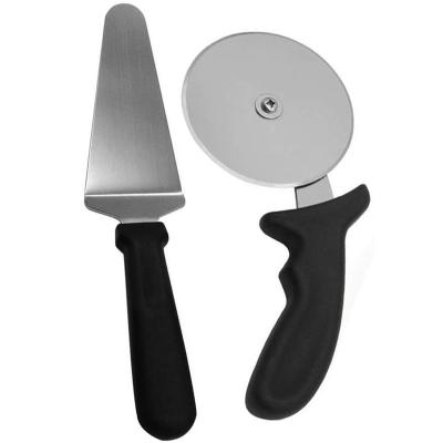 China Sustainable Durable Quality Assurance Pizza Slicer Custom Pizza Cutter With Plastic Handle for sale