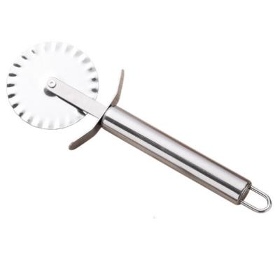 China Sustainable Wholesale High Quality Pizza Tools Stainless Steel Wheel Pizza Cutter With Handle for sale