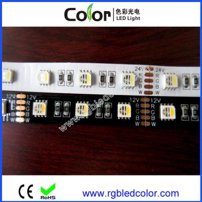 China DC12V 24V 30 60 72 84 96 120led/m 5050 smd rgbw 4 in 1 led strip for sale