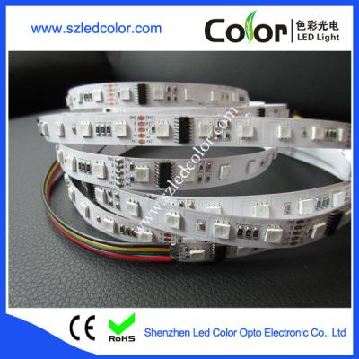 China 5050 el dmx digital del color dc24v 60led/m del sueño del rgb llevó la tira en venta