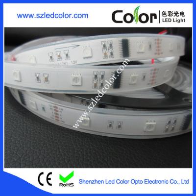 China IP67 waterproof dmx control dc12v 30led dmx led strip for sale