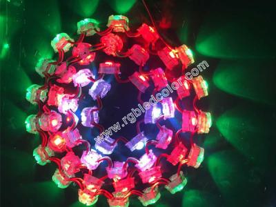 China DC5V Individual Program Control Digital RGB Spot Light SK9822 LED Pixel Module for sale