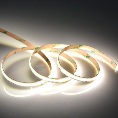 China COB LED Linear Strip Lighting DC12V 24V 5MM/8MM/10MM White PCB Single Color for sale