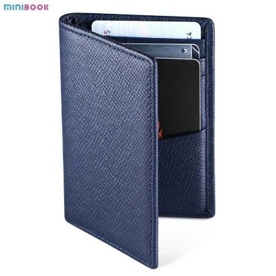 China Long Credit Card Holder Wallet Pvc Pure Leather Minimalist Slim Wallets Bi Fold Holders for sale