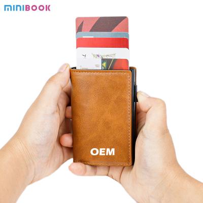 China MINIBOOK Pocket Business Aluminum Credit Card Holder Your Essential Accessory for sale