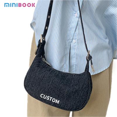 China Vintage Denim Handbags for Women Personality and Style Combined in a Cute Crossbody Bag for sale