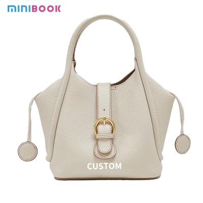 China Main Material Genuine Leather Ladies Shoulder Crossbody Bags for Simple Small Tote Bag for sale