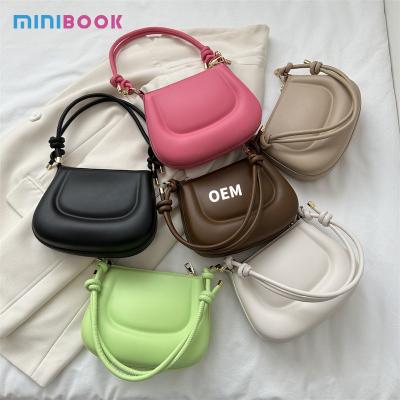 China 2024 Summer Street Fashion Simple Solid Color Underarm Bag for Daily Life Convenience for sale