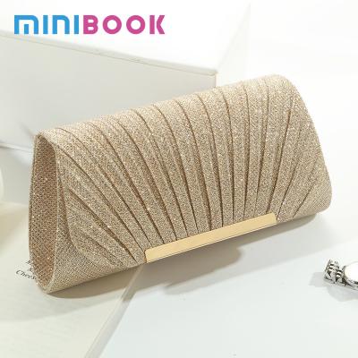 China Other Decoration PC Metal Fashionable Hot Drilling Process Clutch Handbag for Daily for sale