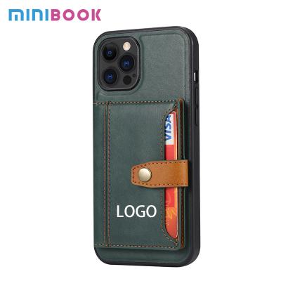 China MN-1750 Luxury Rear Phone Case with Card Sleeve Elevate Your iPhone15 Pro Max Experience for sale