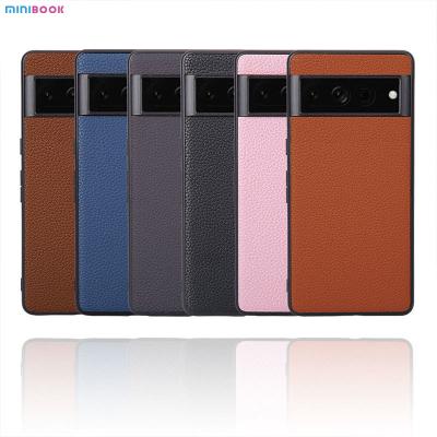 China PU Leather Design Style Luxury Super Slim Business Case for Google Pixel 6 7 Pro for sale