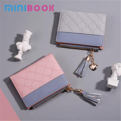 China Anti-Theft Zipper Wallet Women Wallet Women Coin Purse Short Wallet For Women Fashionable for sale