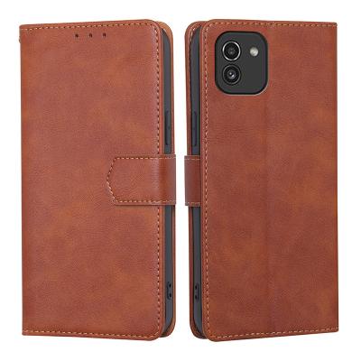 China PU Leather Flip Book Case for Samsung Galaxy A03 A13 A34 A54 A73 5g A72 A53 A32 A33 A22 for sale