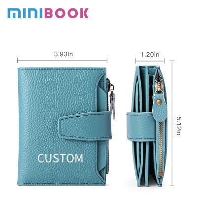 China Modelos de mezcla de bajo MOQ ventaja de la moda Mujeres billeteras personalizadas por los fabricantes en venta