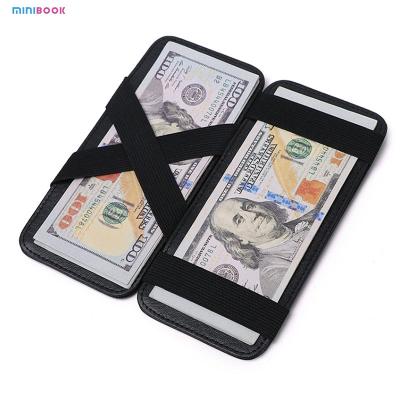 China Unisex Minibook Luxury Golf Wallet with Card Holder and Money Clip in Vintage Style for sale