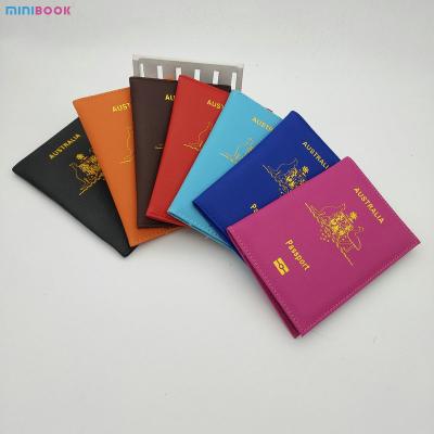 China PU Leather USA Passport Cover Personalised American Holder Case Travel Document Case for sale