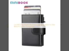 Low MOQ Mix Models Minibook Crazy Horse Wallet For Men Bifold PU Leather Vintage Bag