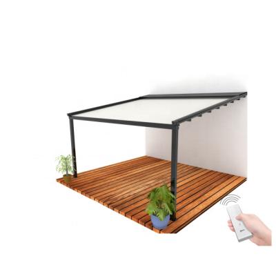 China Outdoor Use Pergola Aluminum Outdoor Waterproof Garden Pergola for sale