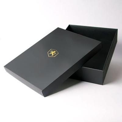 China Recycled Materials Design High Quality Paper Jewelry Clothing Gift Box Lid And Base Custom Box for sale