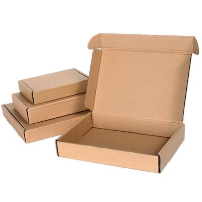 China High Quality Recycled Corrugated Cardboard E Groove Mailing Box Logo Eco Friendly Clothing Packaging Materials Customized Printing Box for sale