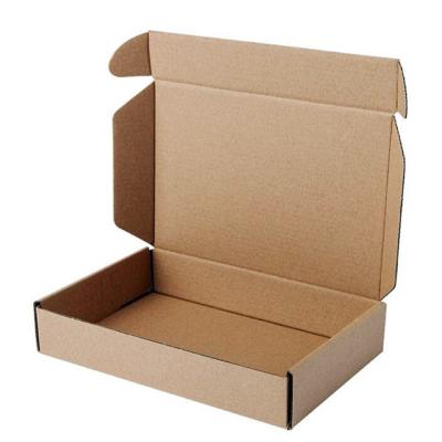 China Recycled Materials Wholesale Custom Corrugated Kraft Paper Box Cardboard Paper Mailer Boxes Packaging Box for sale