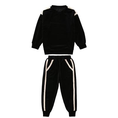 China 2021 New Fashion Spring Casual Children's Clothing Sets Girls New Sports Suit Two Piece Set for sale