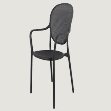 China Other High Quality Back Protector New Product Promotion Furniture Chair Decorative Plastic Restaurant PP Seat for sale