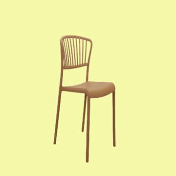 China Other Low Price Plastic Restaurant Bar Leg PP Chair Family Leisure Long Chair for sale