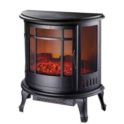 China Hotel SF-1818 3side Flame View Window Protable Electric Fireplace Stove for sale