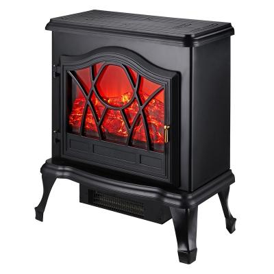 China Hotel Open Door Good New Design Portable Electric Freestanding Fireplace Heater for sale