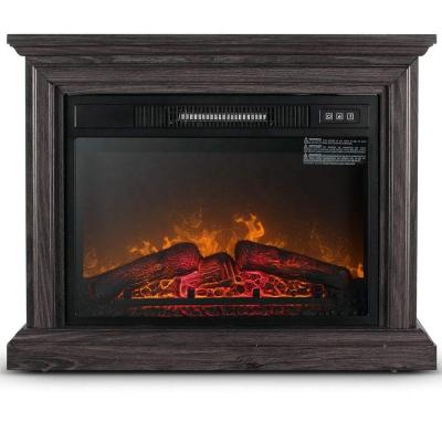 China Hotel With Remote Control Portable Electric Fireplace Heater for sale