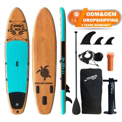 China Enjoy wonderful surfing experience new design inflatable standup paddle board with accessories 11ft paddle board for sale